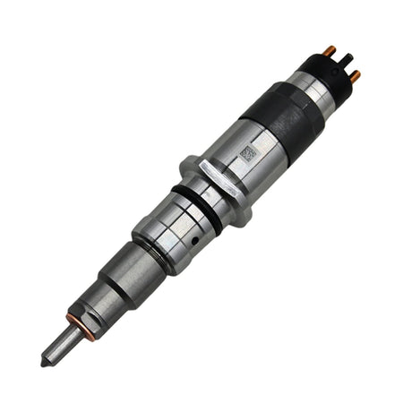 Bosch 0445120187 common rail injector for Cummins 6.7L ISB (2013–2018), cross refs 4983514, 5256034, 68210512AA, genuine OEM.