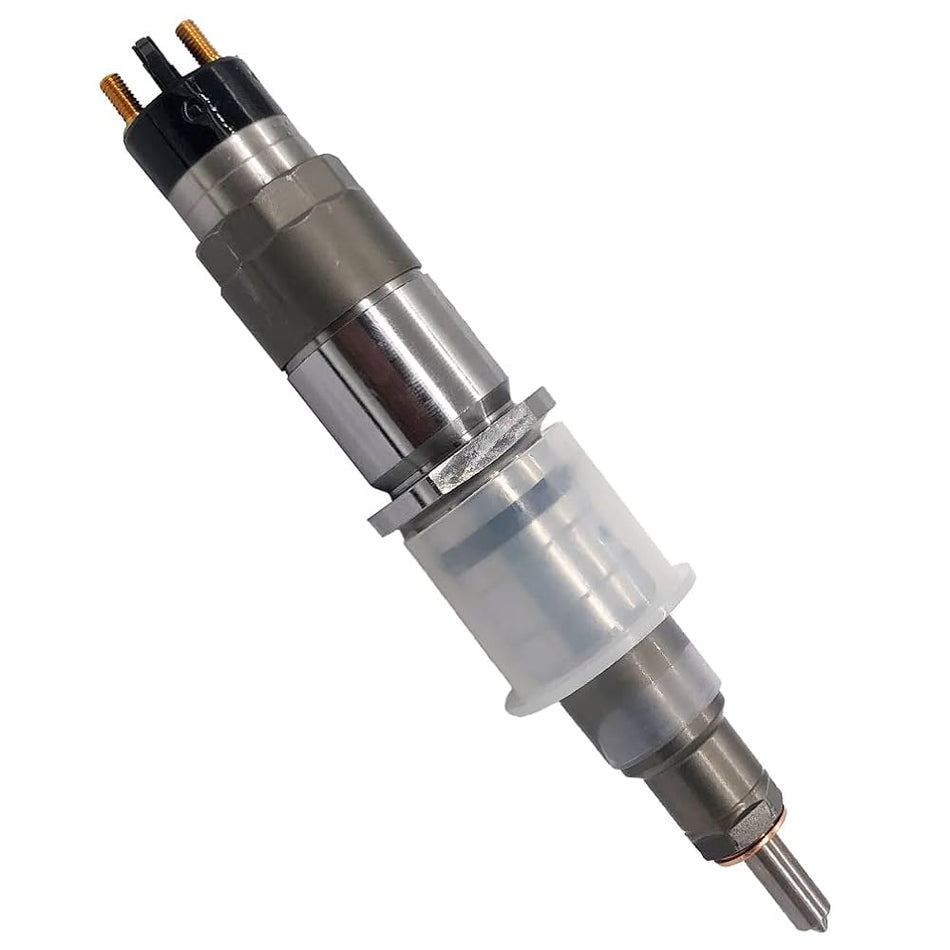 Bosch 0445120231 common rail injector for Cummins QSB, ISL, QSL, and Komatsu S6D107 engines—genuine, precision OE fit, cross 5263262, 3976372.