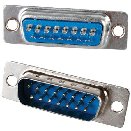 Standard D-sub connector male DA15 DB15 connector