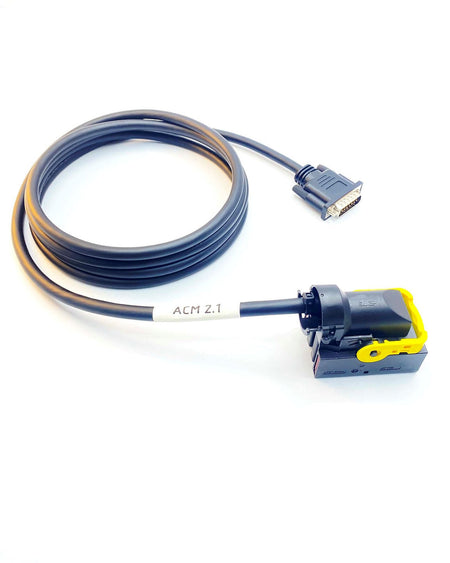 Cable Mercedes Truck Temic ACM2.1 Cable to establish a connection with Mercedes Truck equipped with Temic ACM2.1. ECUs. replacement Cable for 144300T117 / F34NTA20 made by COBD