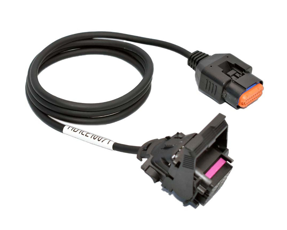 Bosch MD1CE100 MD1CE101 MD1CE108 Bench programming cable harness for use with a flasher tool.
