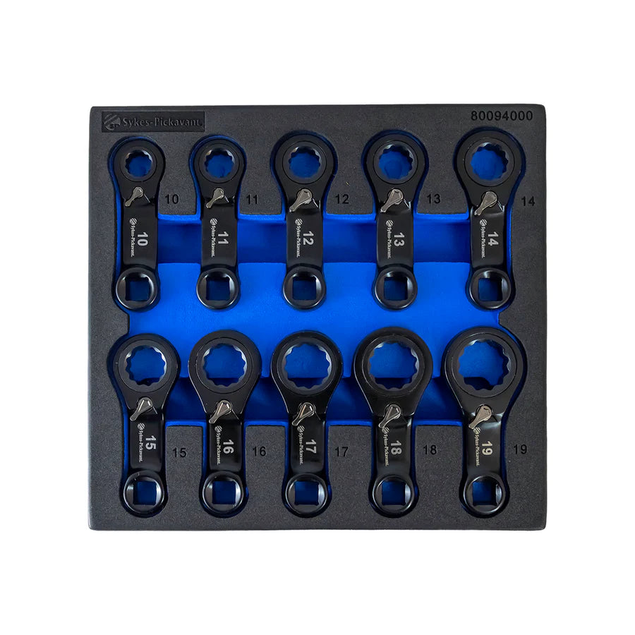 Sykes Pickavant 80094000 - Torque Extension Adaptor Set - 3/8" Ratcheting Ring 10-19mm
