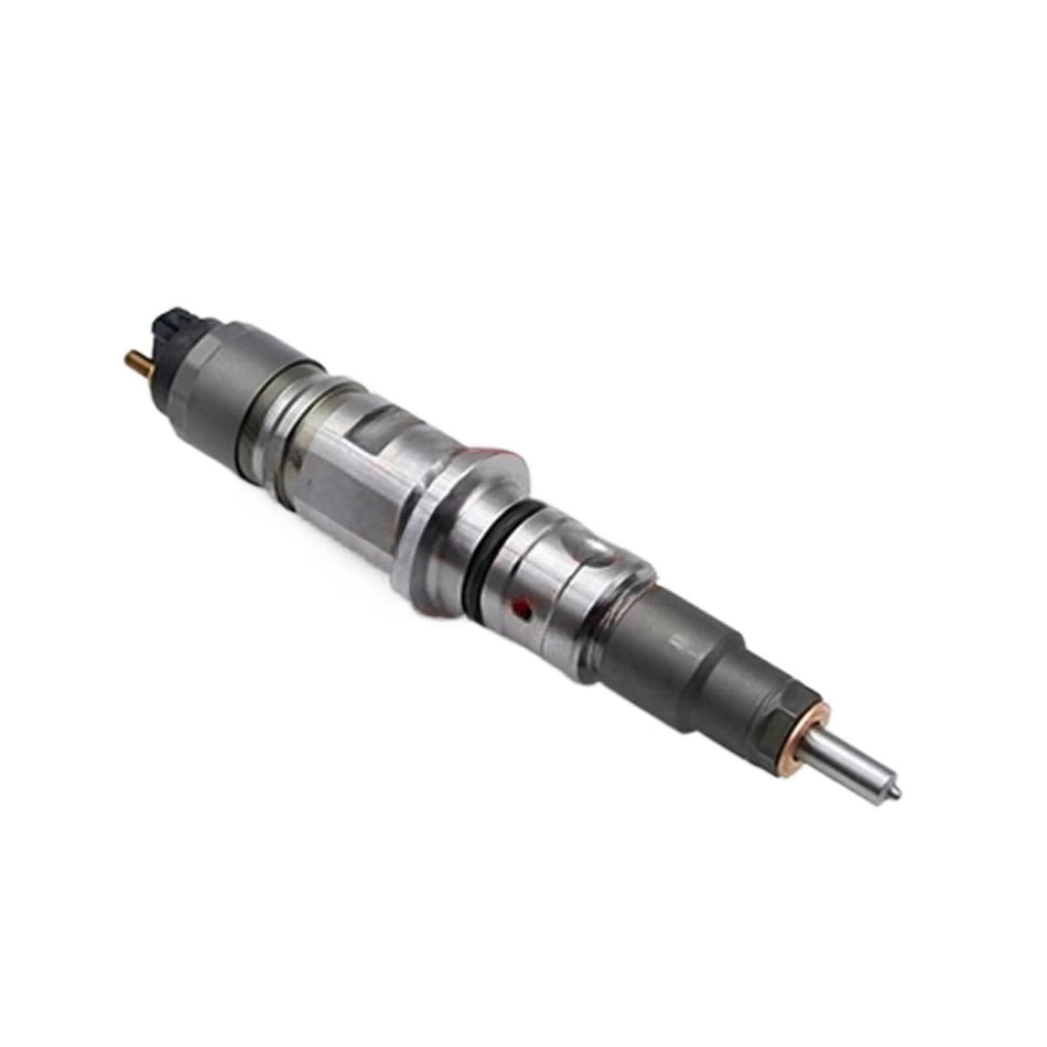 Bosch 0445120161 common rail diesel injector for Ford Cargo, Cummins, Temsa, Tata, OE ref 4988835, pressure up to 2,000 bar, genuine OEM.
