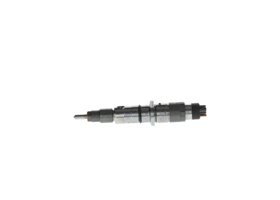 Bosch 0445120236 common rail injector for Komatsu 8.3L ISL, CASE, Cummins, Massey Ferguson; cross ref D&W 241-130-0012, genuine OEM.
