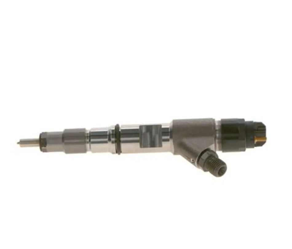 Bosch 0445120366 common rail injector for Cummins, OE/OEM CUM5271684, matches DLLA145P2144 nozzle, genuine OEM.