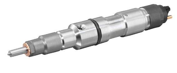 Bosch 0445120424 common rail injector for Deutz, Volvo, MAN D26/D38 Euro VI engines, cross 04514650, genuine OEM.