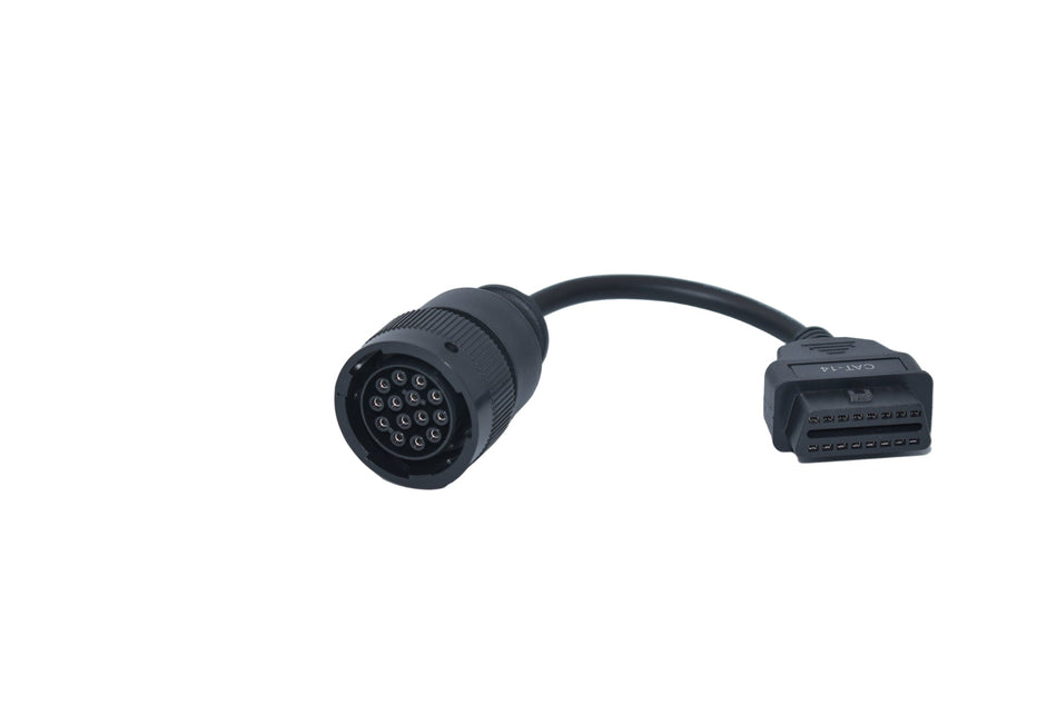 14 Pin Cable Excavator Diagnostic Adapter Connector – for Caterpillar