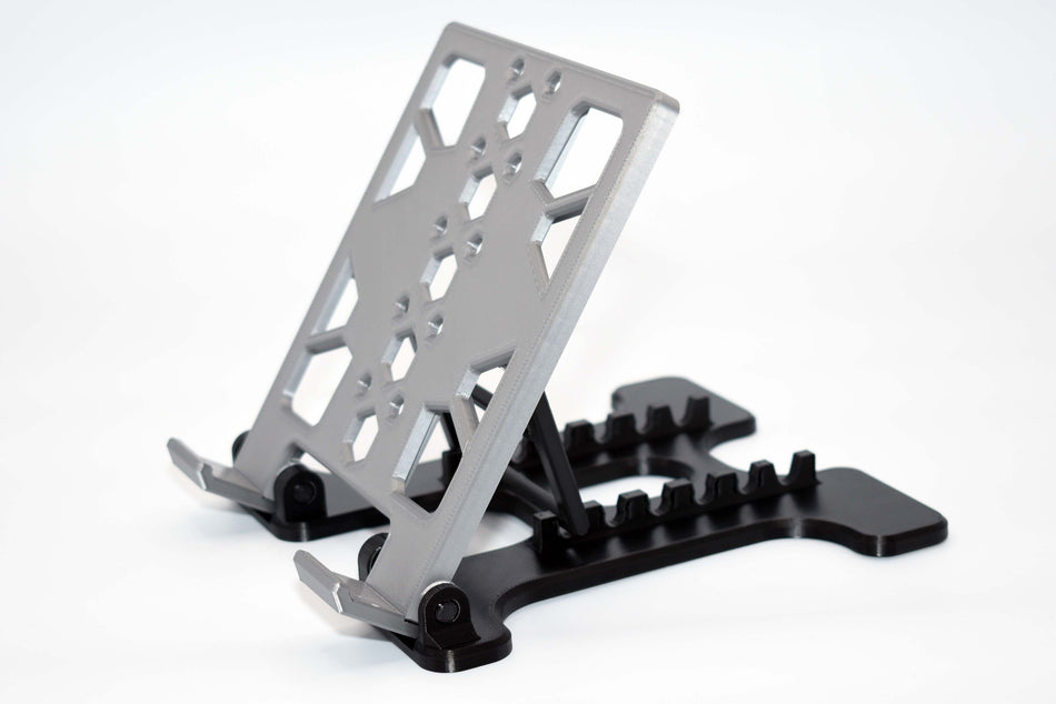 Adjustable ECU Bench Stand | Secure, Angle‑Adjustable Holder for Bench Tuning and Diagnostics