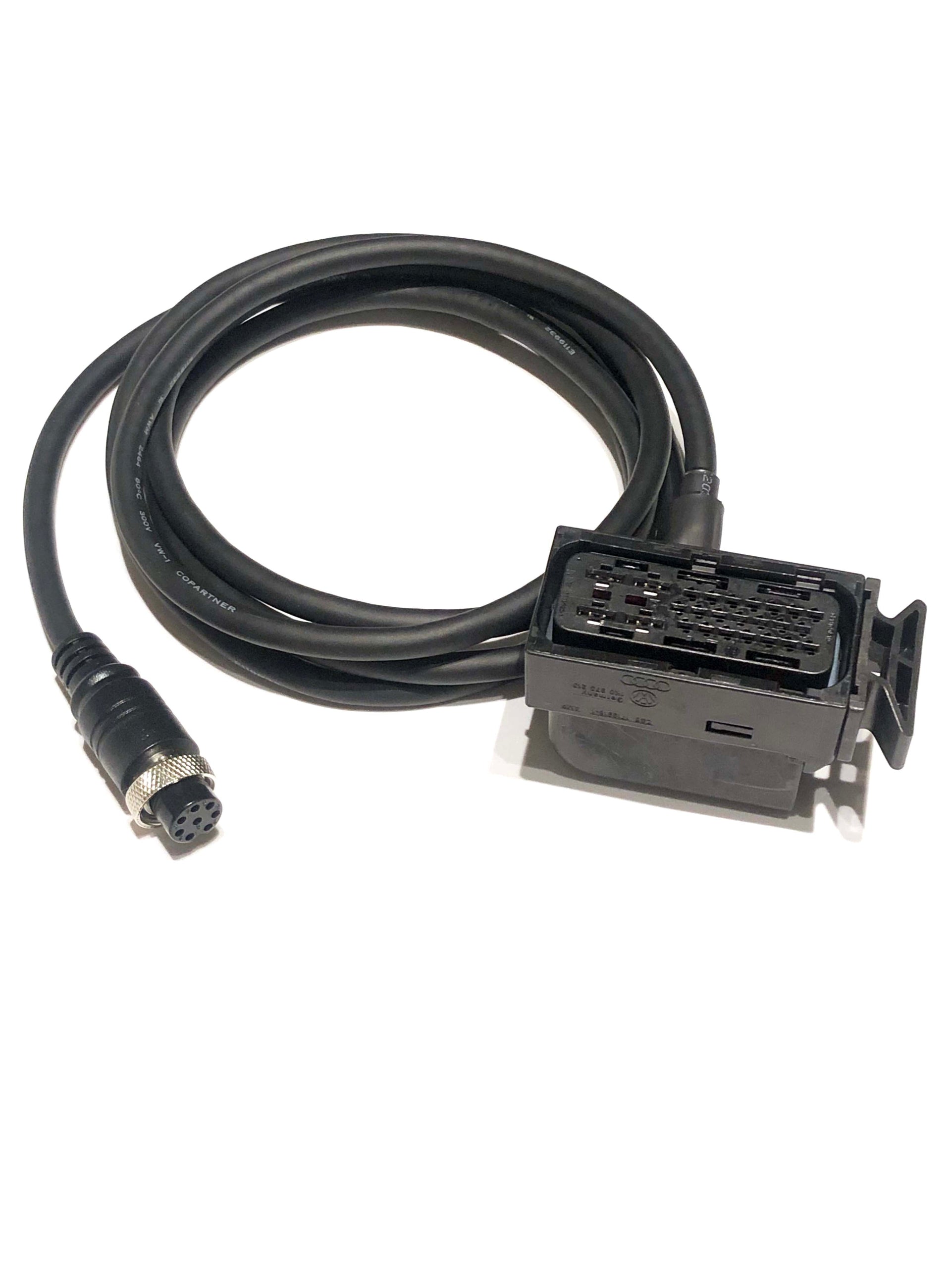 VAG DQ200 DSG TCU programming cable. Easy, stable connections for bench read/write with your flasher tool. Reliable, workshop‑ready. FLEX