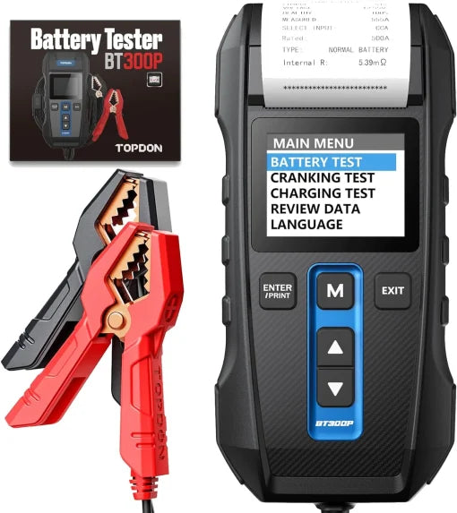 Topdon BT300P battery testing tool for 12V automotive batteries Creative-Autotronics