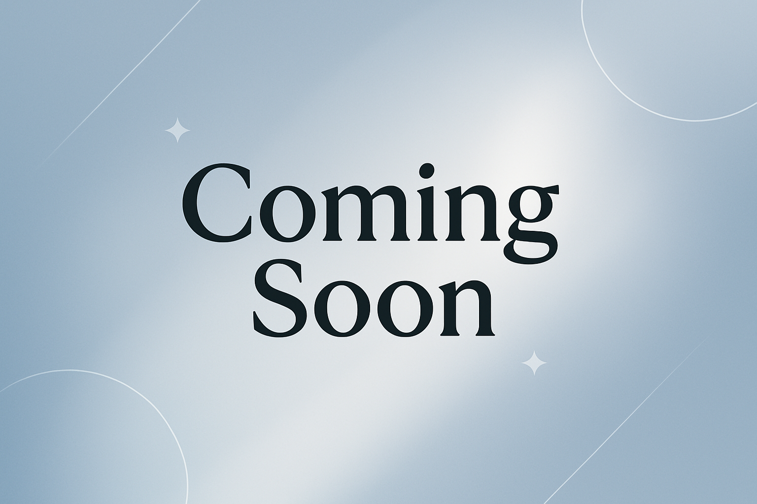 an image informing customers that the image is coming soon