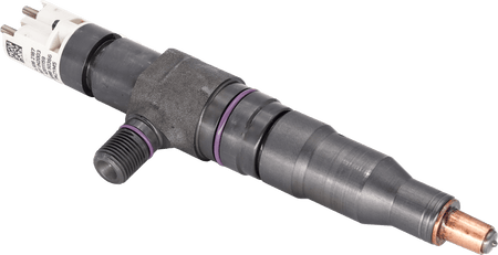 Delphi BEBJ1D02001 F2P smart injector for DAF or PACCAR trucks, new genuine OEM, cross 2005596, 1993389, 12/24V operation.