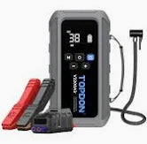 Topdon V2200 Air jump starter and tire inflator for 12V vehicles